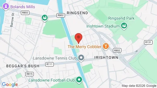 Apartments for rent i Dublin 4 - kort over placeringen