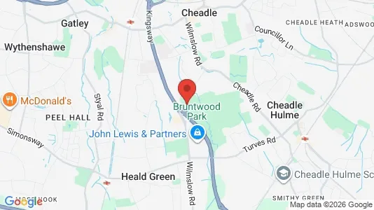 Houses for rent i Cheadle - Cheshire - kort over placeringen