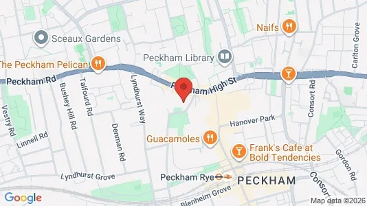 Apartments for rent i London SE15 - kort over placeringen