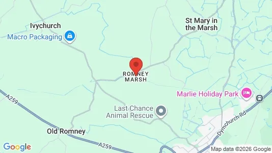 Houses for rent i Romney Marsh - Kent - kort over placeringen
