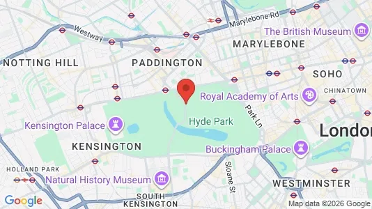 Apartments for rent i London W2 - kort over placeringen