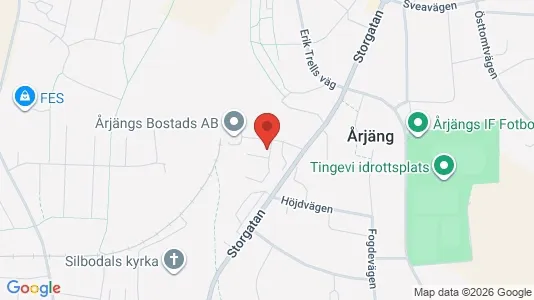 Apartments for rent i Årjäng - kort over placeringen