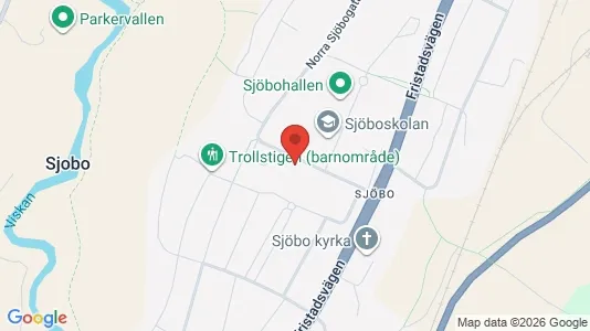 Apartments for rent i Borås - kort over placeringen