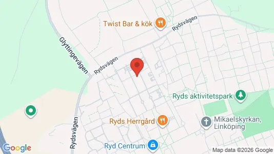 Apartments for rent i Linköping - kort over placeringen