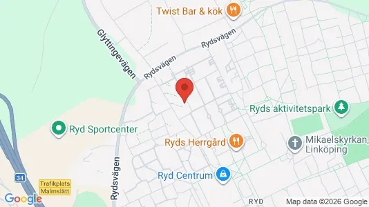 Apartments for rent i Linköping - kort over placeringen