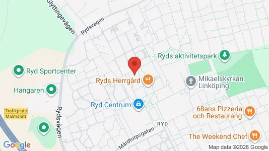 Apartments for rent i Linköping - kort over placeringen