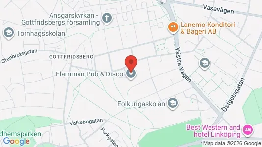 Apartments for rent i Linköping - kort over placeringen