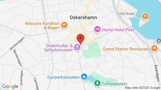 Apartments for rent i Oskarshamn - kort over placeringen