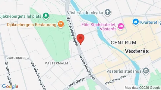 Apartments for rent i Västerås - kort over placeringen