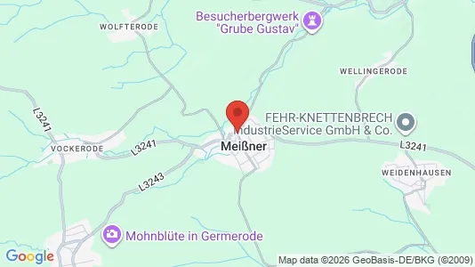 Apartments for rent i Werra-Meißner-Kreis - kort over placeringen