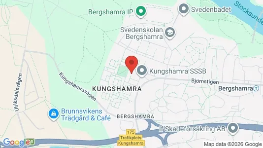 Rooms for rent i Solna - kort over placeringen