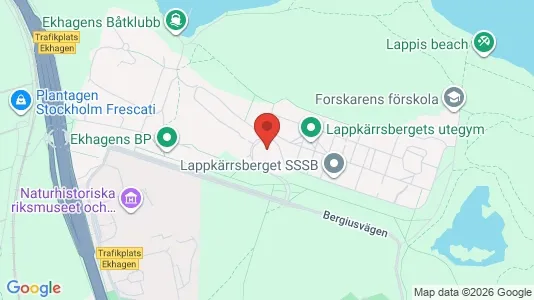 Rooms for rent i Östermalm - kort over placeringen
