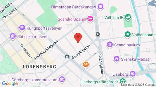 Apartments for rent i Örgryte-Härlanda - kort over placeringen