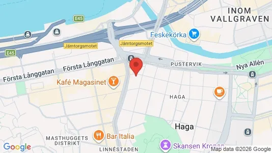 Apartments for rent i Gothenburg City Centre - kort over placeringen