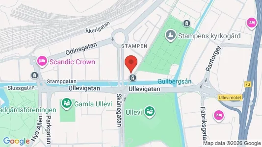 Apartments for rent i Gothenburg City Centre - kort over placeringen