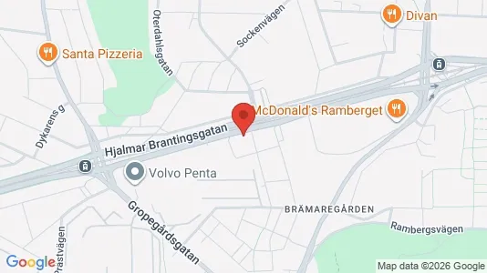 Apartments for rent i Lundby - kort over placeringen