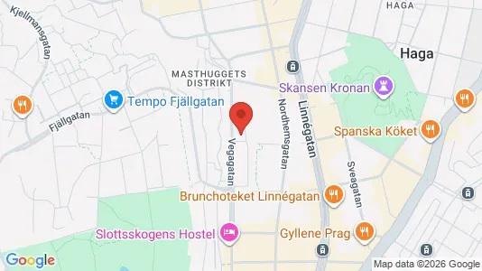 Apartments for rent i Gothenburg City Centre - kort over placeringen