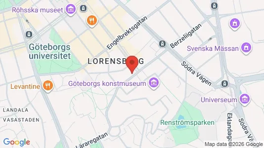 Apartments for rent i Gothenburg City Centre - kort over placeringen