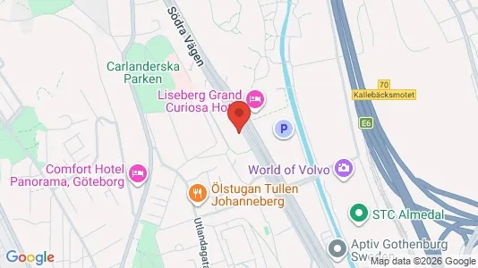 Apartments for rent i Johanneberg - kort over placeringen