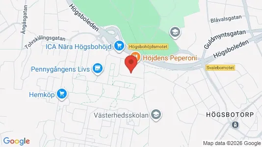 Apartments for rent i Majorna-Linné - kort over placeringen