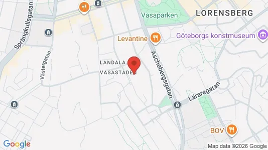 Apartments for rent i Gothenburg City Centre - kort over placeringen