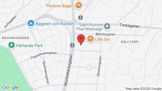 Apartments for rent i Örgryte-Härlanda - kort over placeringen