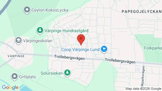 Apartments for rent i Lund - kort over placeringen