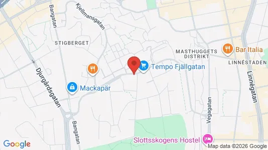 Apartments for rent i Gothenburg City Centre - kort over placeringen