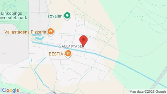 Apartments for rent i Linköping - kort over placeringen