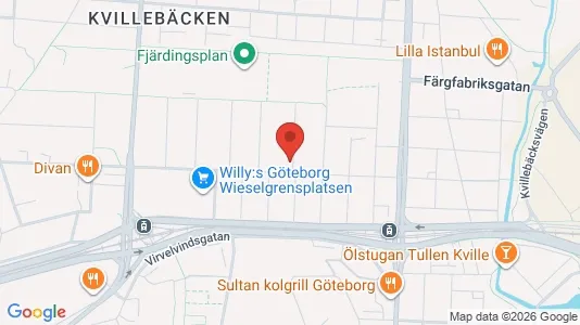 Apartments for rent i Lundby - kort over placeringen