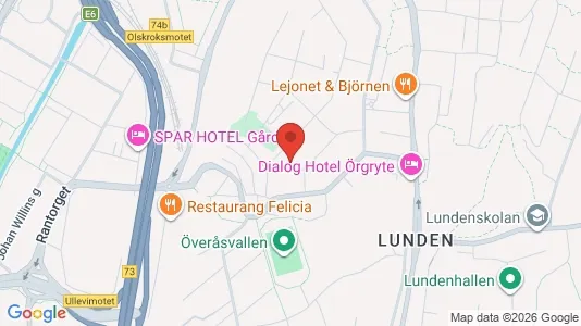 Apartments for rent i Örgryte-Härlanda - kort over placeringen
