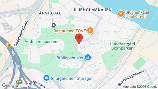Apartments for rent i Södermalm - kort over placeringen