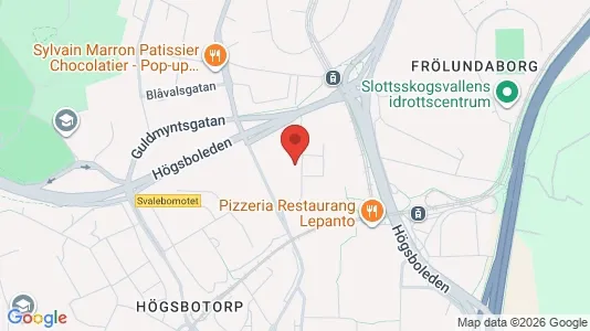 Apartments for rent i Majorna-Linné - kort over placeringen