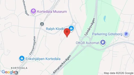 Apartments for rent i Gothenburg East - kort over placeringen