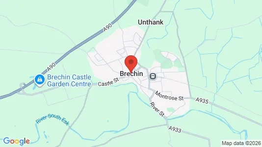 Houses for rent i Brechin - Angus - kort over placeringen