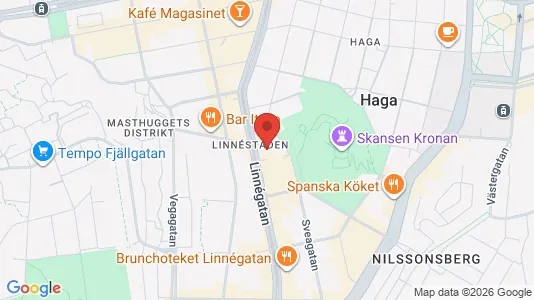 Apartments for rent i Gothenburg City Centre - kort over placeringen