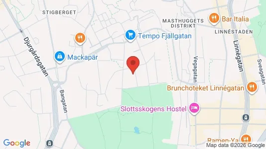 Apartments for rent i Gothenburg City Centre - kort over placeringen