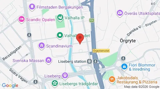 Apartments for rent i Örgryte-Härlanda - kort over placeringen