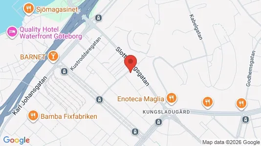 Apartments for rent i Majorna-Linné - kort over placeringen