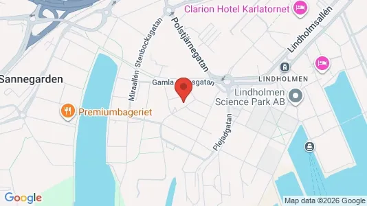Apartments for rent i Lundby - kort over placeringen