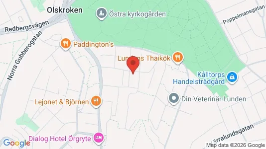 Apartments for rent i Örgryte-Härlanda - kort over placeringen