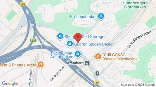 Apartments for rent i Södermalm - kort over placeringen