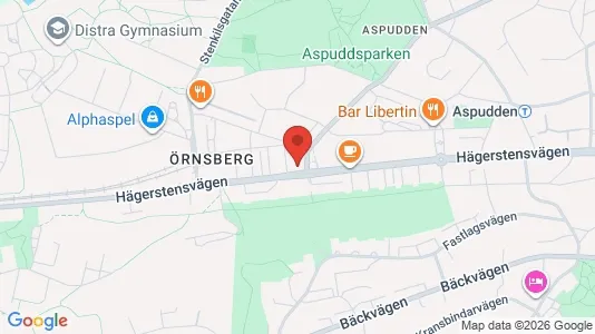 Apartments for rent i Stockholm South - kort over placeringen