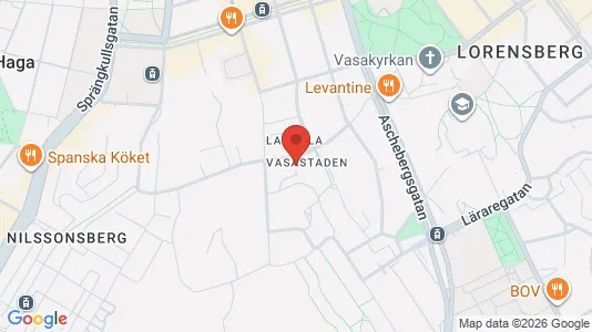 Apartments for rent i Gothenburg City Centre - kort over placeringen