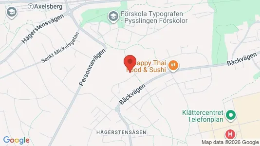 Apartments for rent i Stockholm South - kort over placeringen
