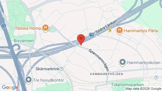 Apartments for rent i Stockholm South - kort over placeringen