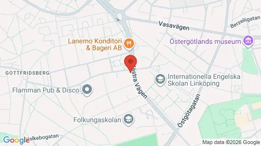 Apartments for rent i Linköping - kort over placeringen
