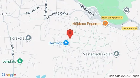Apartments for rent i Majorna-Linné - kort over placeringen