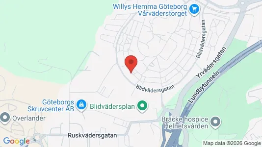 Apartments for rent i Västra hisingen - kort over placeringen