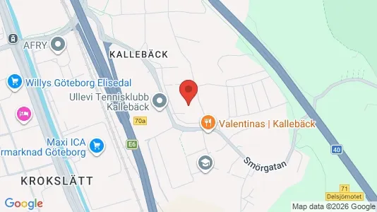 Apartments for rent i Örgryte-Härlanda - kort over placeringen